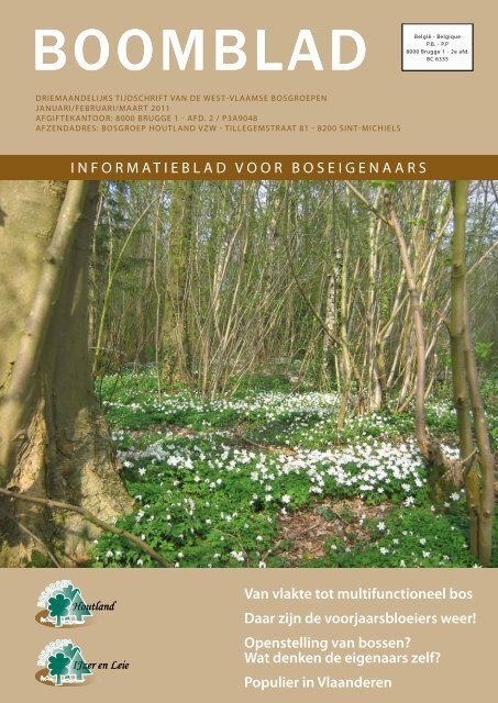 NIEUWS UIT BOSGROEP IJZER EN LEIE - Brugse verenigingen