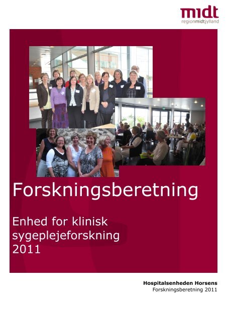 Forskningsberetning 2011 - Hospitalsenheden Horsens