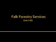 Who Is Falk Forestry Services - Sonoma Land Trust