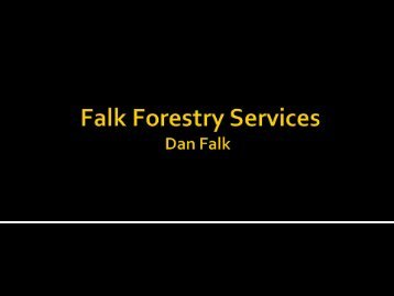 Who Is Falk Forestry Services - Sonoma Land Trust
