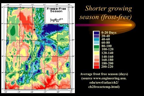 Tree Selection for Higher Elevations - Forestry - Utah State University