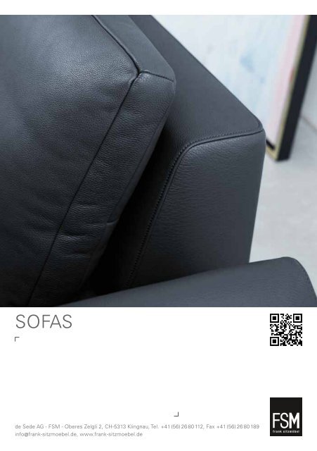 COMFORT CHAIRS - FSM