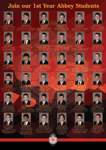Open Night Invitations - The Abbey Christian Brothers' Grammar ...