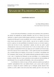 PARMÃNIDES TRÃGICO LuÃs Felipe Bellintani Ribeiro O ... - IFCS