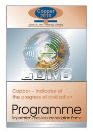 Copper 2010 - IIMCh