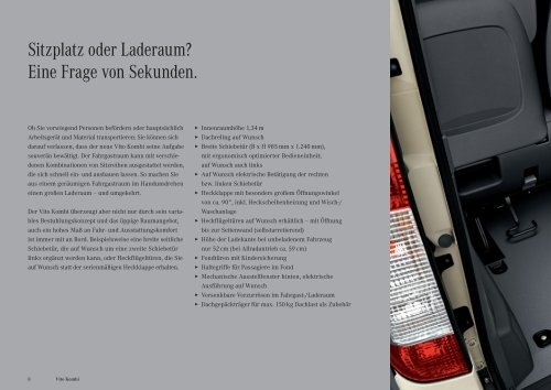 Der neue Vito. - Mercedes-Benz Deutschland