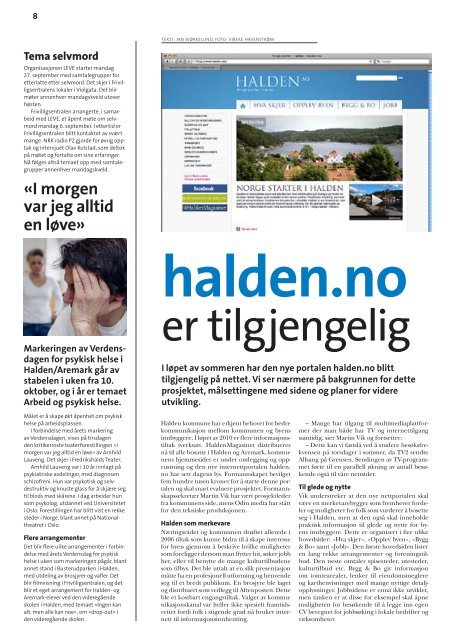 Viktig avtale for Halden Trives som lærling Flott skole i Tistedal - Byline