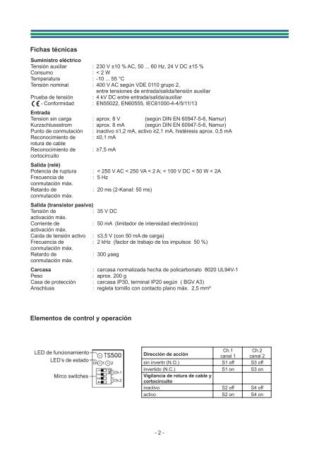 TS500-00- Prospekt - Martens Elektronik GmbH