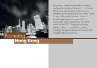 Promoting Hong Kong