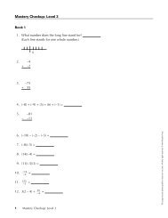 Mastery Checkup: Level 3 - New Readers Press