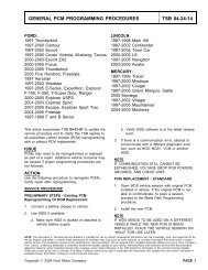 GENERAL PCM PROGRAMMING PROCEDURES TSB 04-24-14