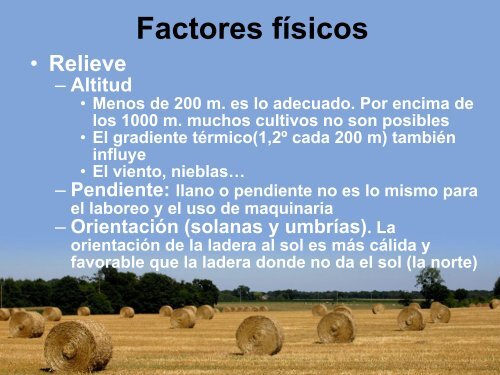 Factores fÃ­sicos - Uruguay Educa