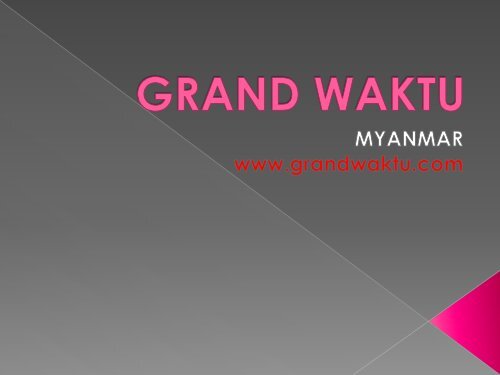 Investasi di Myanmar. - Pendaftaran bisnis di Myanmar