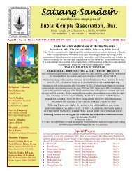 Tulsi Vivah Celebration at Berlin Mandir - India Temple Association