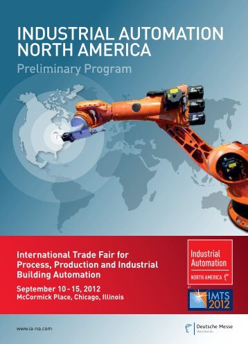 InduSTrIAL AuToMATIon norTH AMerICA 2012 - Prototype Today