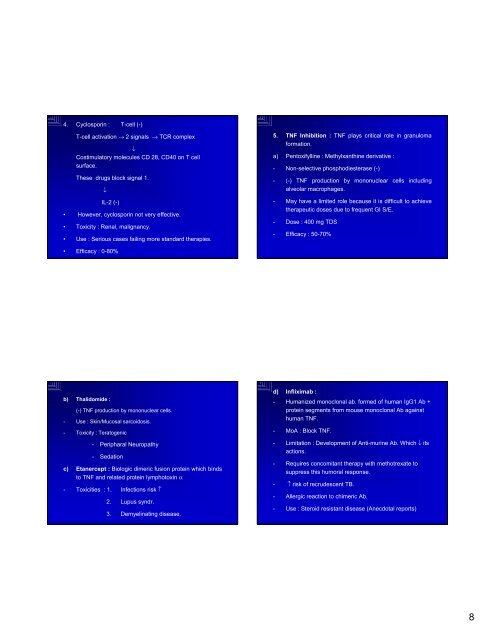 Current Controversies & Update of Sarcoidosis