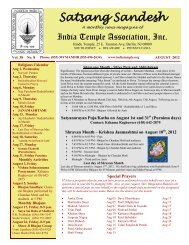 Youth Program - India Temple Association