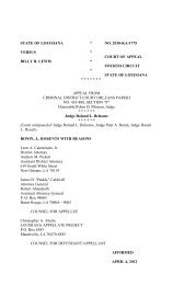 Document generated from the Louisiana Court of Appeal, Fourth ...