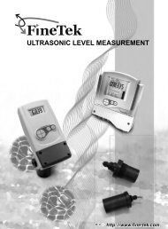 ULTRASONIC LEVEL MEASUREMENT