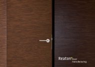 Download catalogue (English) - Reaton