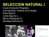 5 Selección - Instituto de Ecología