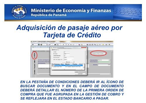 Presentacion Procedimiento de Pago de Tarjetas de Credito