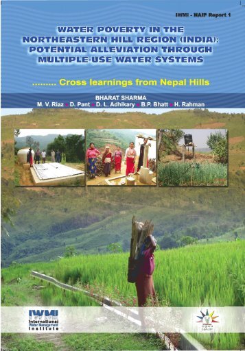 WATER POVERTY IN THE NORTHEASTERN HILL REGION (INDIA)