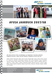 Jahrbuch 2007/2008 - Ayusa-Intrax