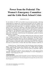 The Women's Emergency Committee and the Little Rock School Crisis