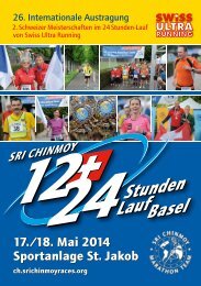 Sri Chinmoy Marathon Team - Schweiz