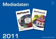 Mediadaten BioPhotonik_2011 - deutsch.pdf - AT-Fachverlag GmbH