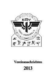 Vereinsnachrichten Vereinsnachrichten - ESV Fehmarn