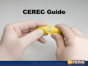 CEREC Guide - Work Flow