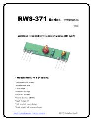 Wireless Hi Sensitivity Receiver Module (RF ASK)