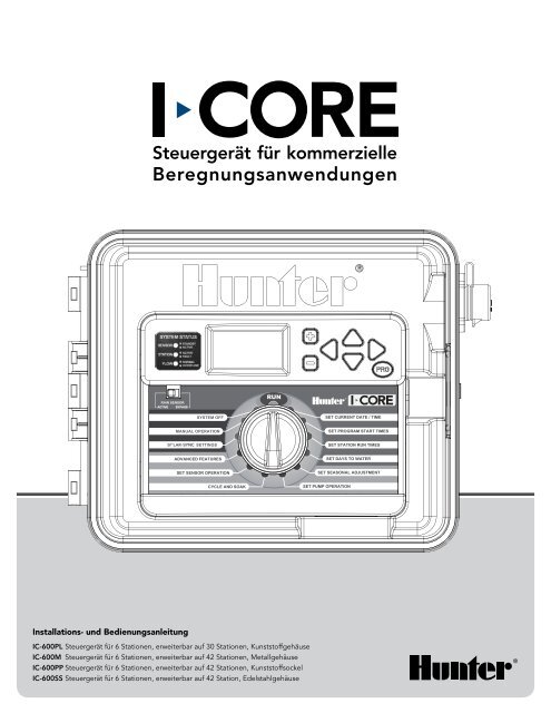 Beregnungsanwendungen - Hunter Industries