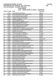 Resultado da prova de Habilidades - Candidatos habilitados ... - Ceps