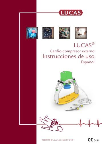 LUCAS Instrucciones de uso - Lucas CPR