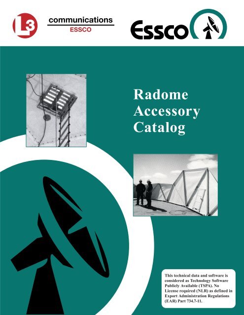 Radome Accessory Catalog - L-3 Communications