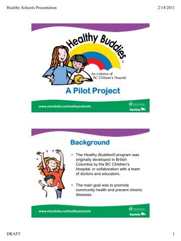 Andrea Lamboo Miln, Coordinator, Healthy Schools Initiative ...