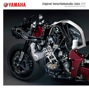 Original Verschleissteile Liste 2011 - Yamaha Motor Europe