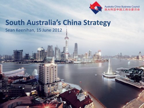 South Australia's China Strategy