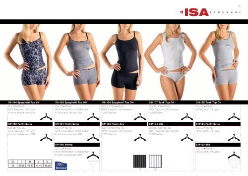 marketingunterstützung nach mass - ISA Bodywear
