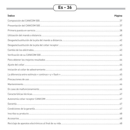 Guide d'utilisation Fr - 3 User's guide Gb - 19 Manual de ... - Num'Axes