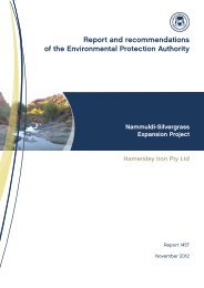 Nammuldi-Silvergrass Expansion Project - Environmental Protection ...