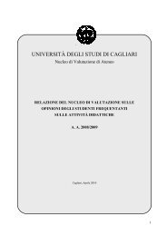 Questionario di Valutazione della Didattica - UniversitÃ  degli studi di ...