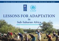 CC Dare Lessons for Adaptation in Sub Saharan Africa