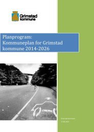Planprogram for Kommuneplanen 2014-2026 - Grimstad kommune