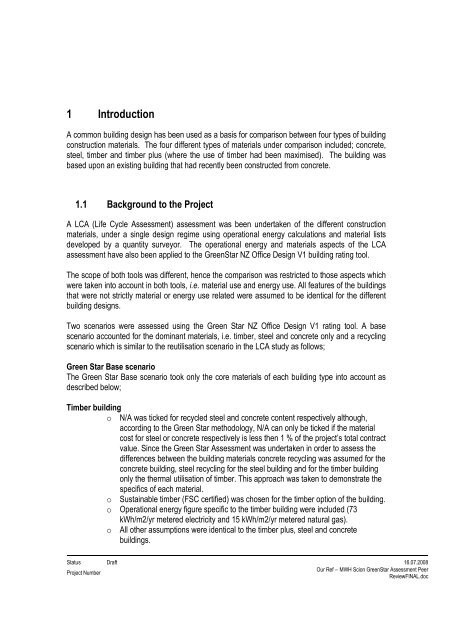 Environmental Impacts of Multi-Storey Buildings Using Different ...