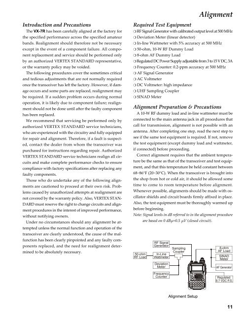 VX-7R Technical Supplement - The Repeater Builder's Technical ...