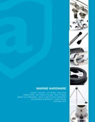 New Deck Plate attwood Marine 12792-1 6/" ID 8/" OD 6-1//2/" White